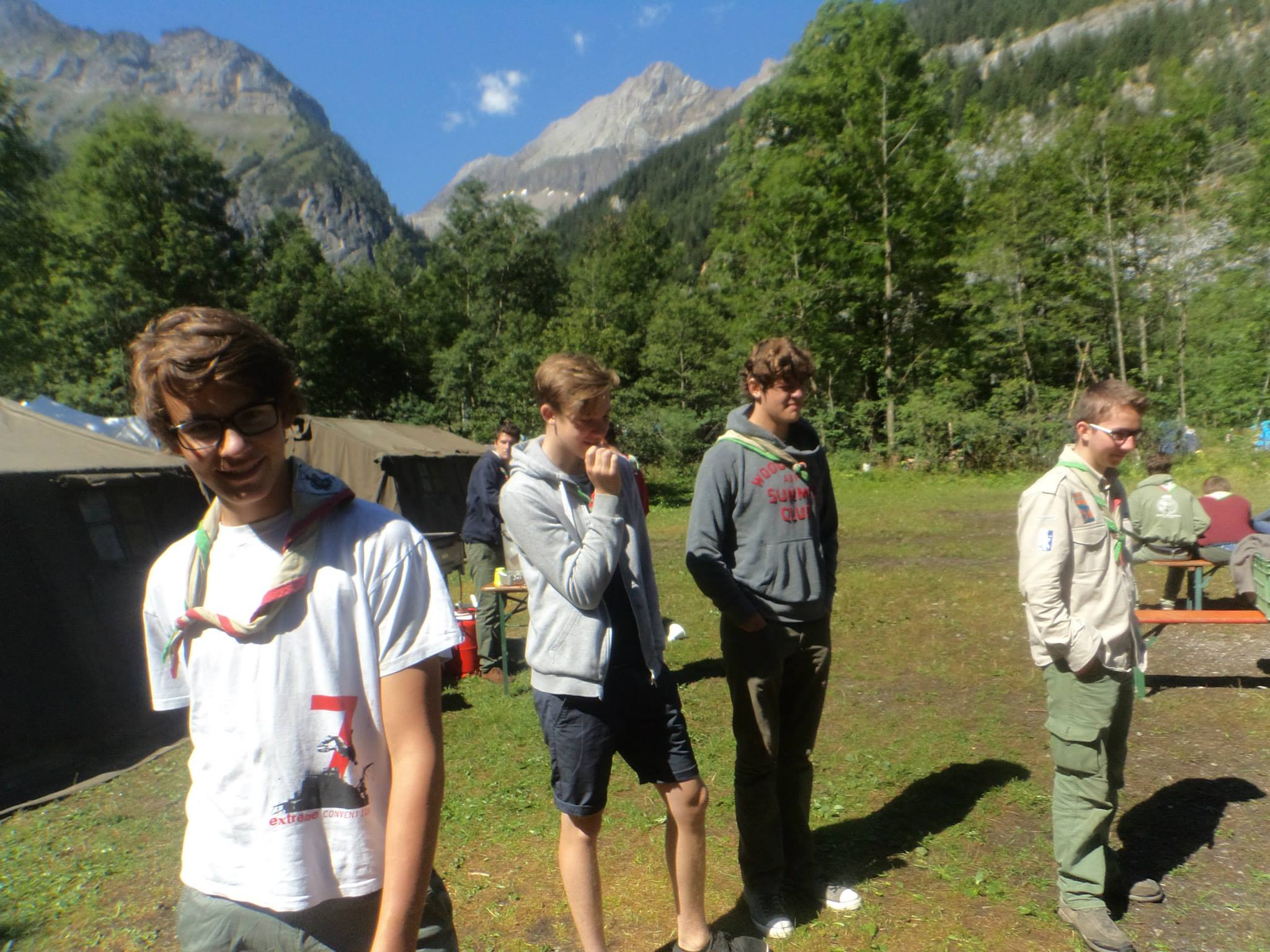 Sint-Martinus den XIIde - Internationaal kamp 2015 Kandersteg + Milaan